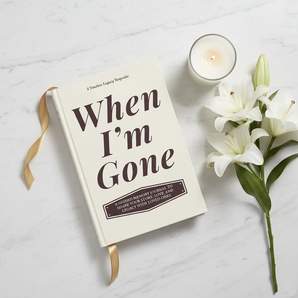 when i'm gone: a guided memory journal to share your story, love, and legacy with loved ones