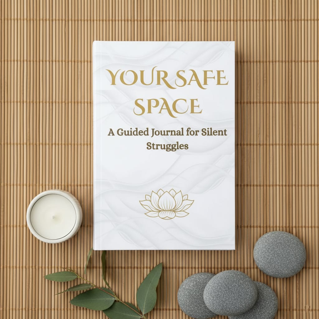your safe space: a guided journal for silent struggles