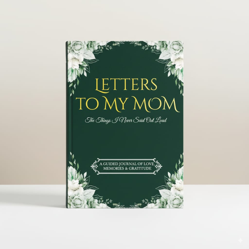 letters to my mom: the things i never said out loud a guided journal of love, memories & gratitude