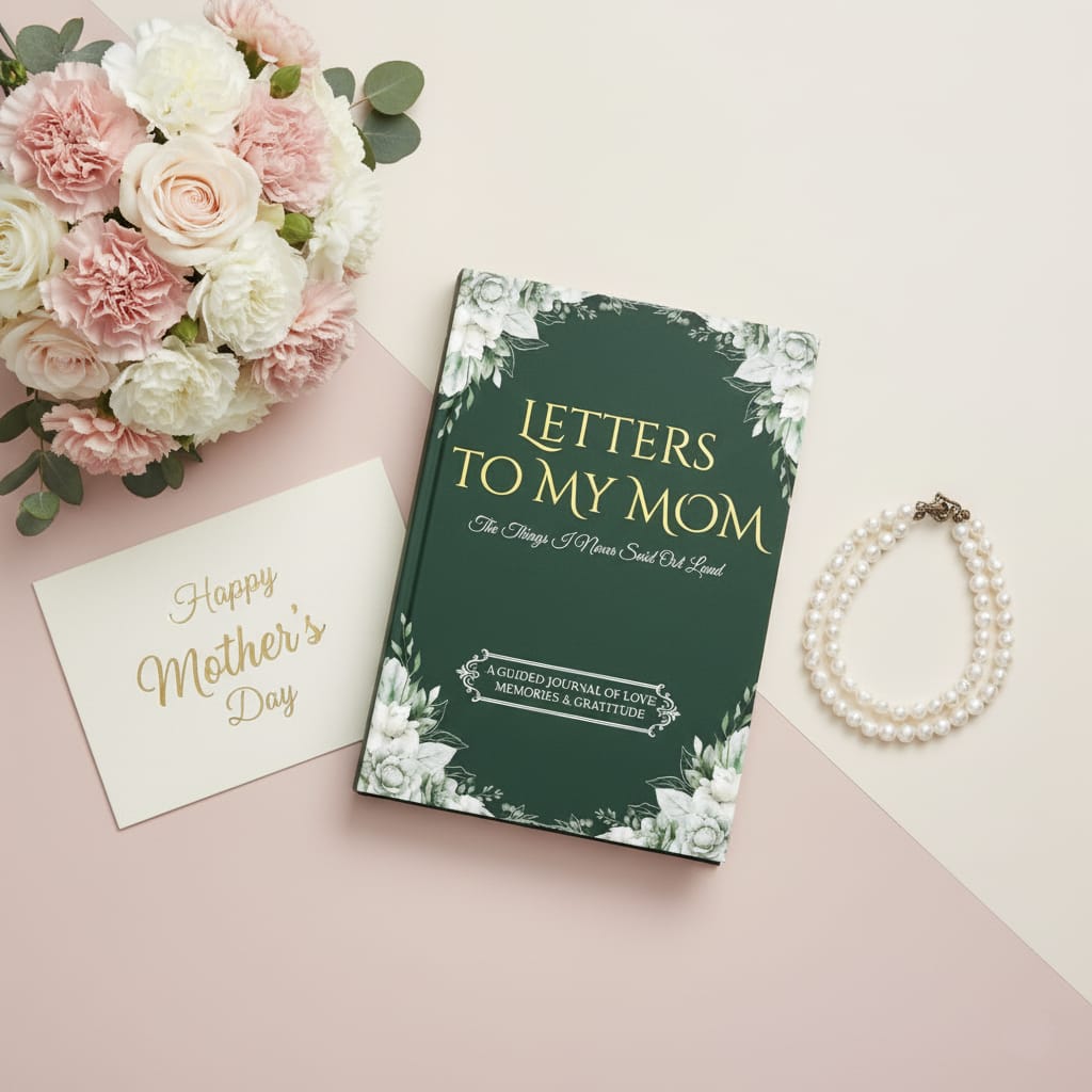 letters to my mom: the things i never said out loud a guided journal of love, memories & gratitude