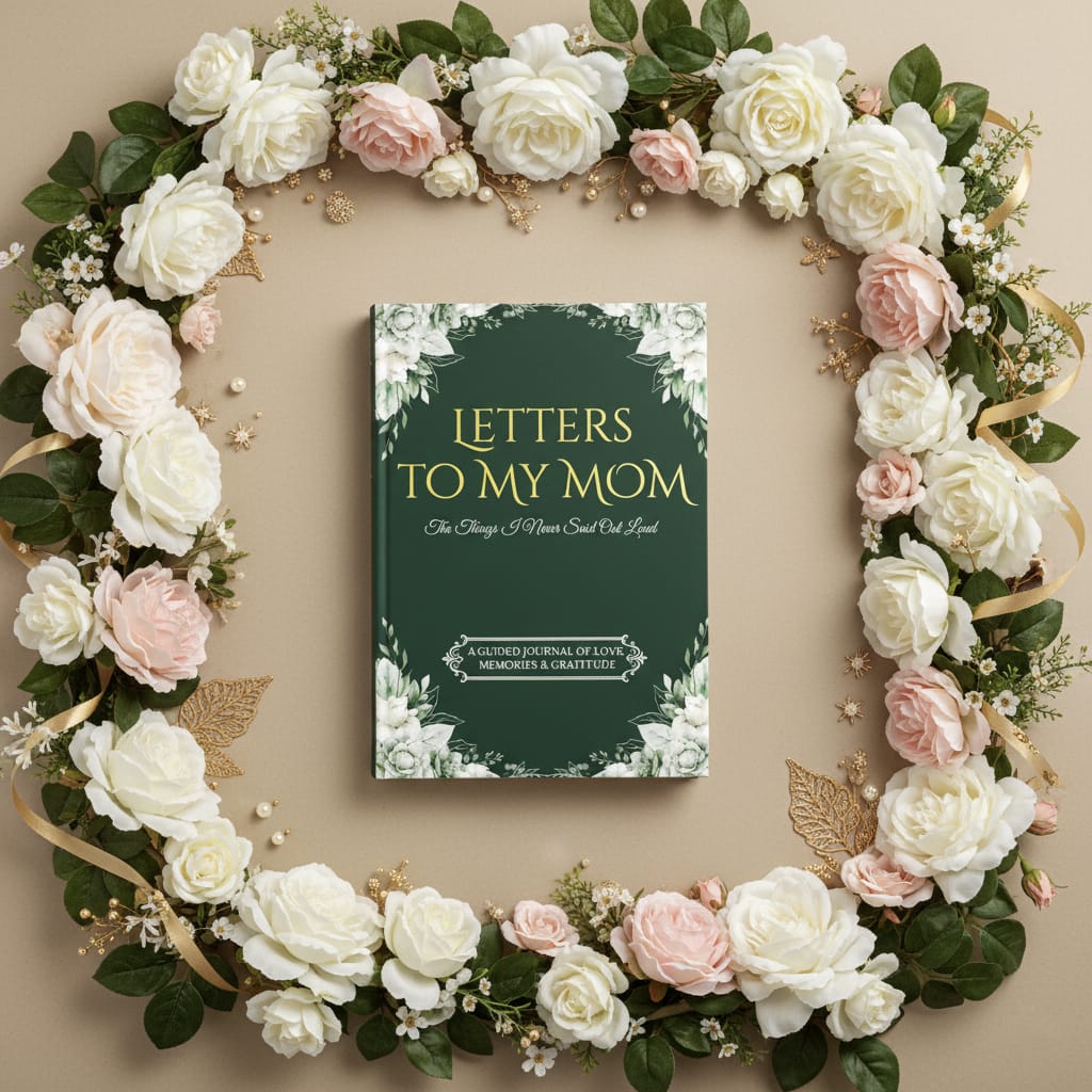 letters to my mom: the things i never said out loud a guided journal of love, memories & gratitude