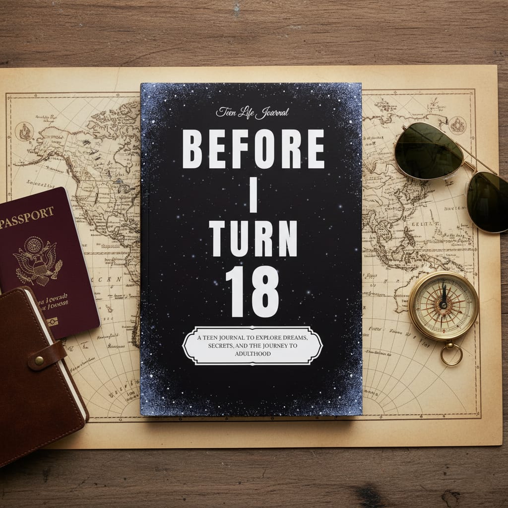 before i turn 18: a teen journal to explore dreams, secrets, and the journey to adulthood