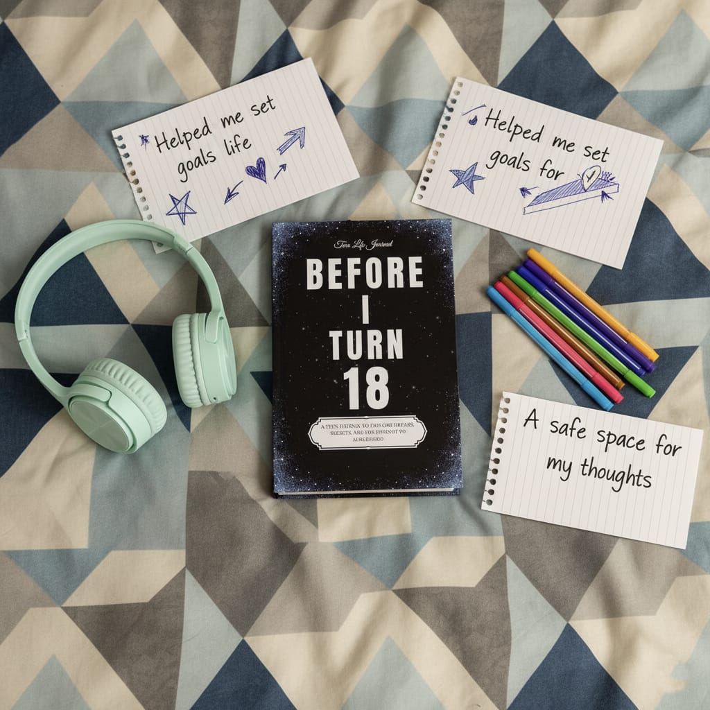 before i turn 18: a teen journal to explore dreams, secrets, and the journey to adulthood