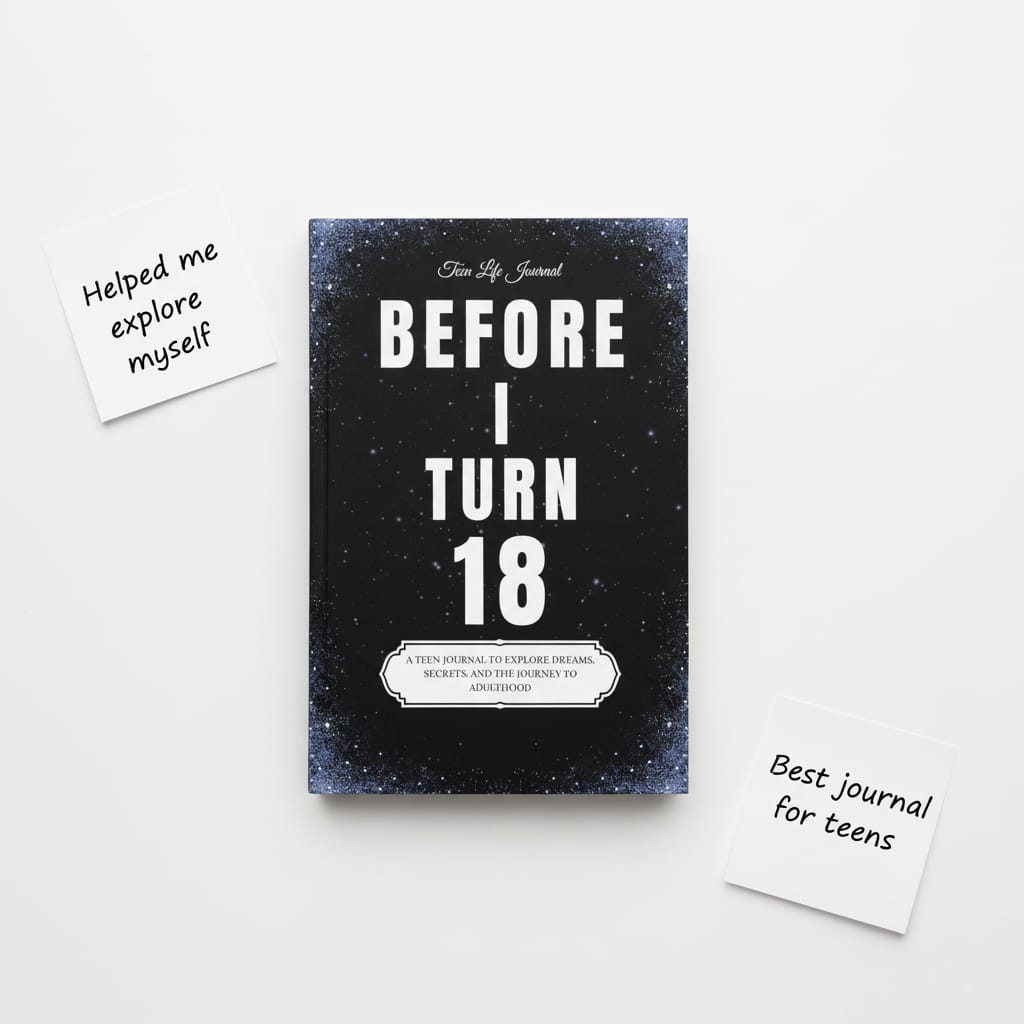 before i turn 18: a teen journal to explore dreams, secrets, and the journey to adulthood