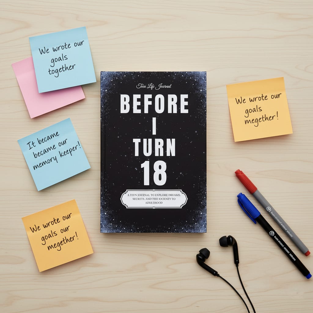 before i turn 18: a teen journal to explore dreams, secrets, and the journey to adulthood