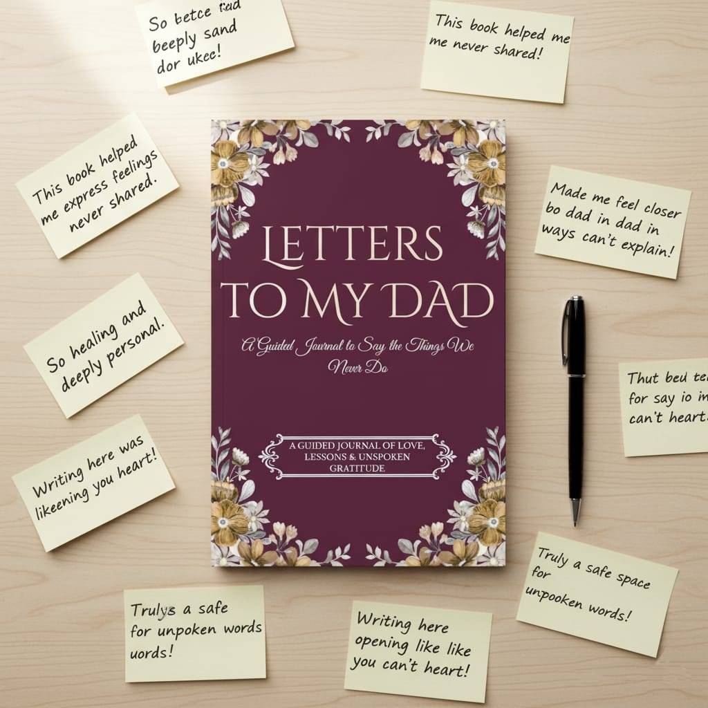 letters to my dad: a guided journal to say the things we never do with dad