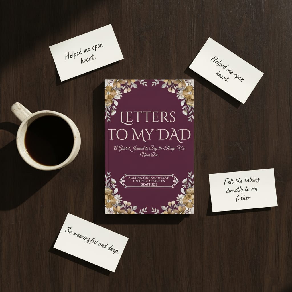 letters to my dad: a guided journal to say the things we never do with dad