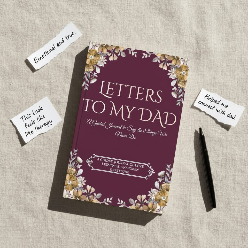 letters to my dad: a guided journal to say the things we never do with dad