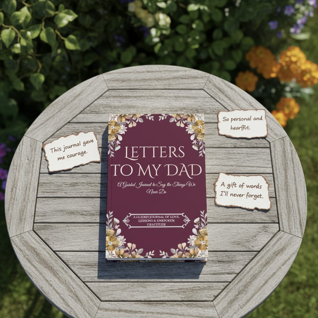 letters to my dad: a guided journal to say the things we never do with dad