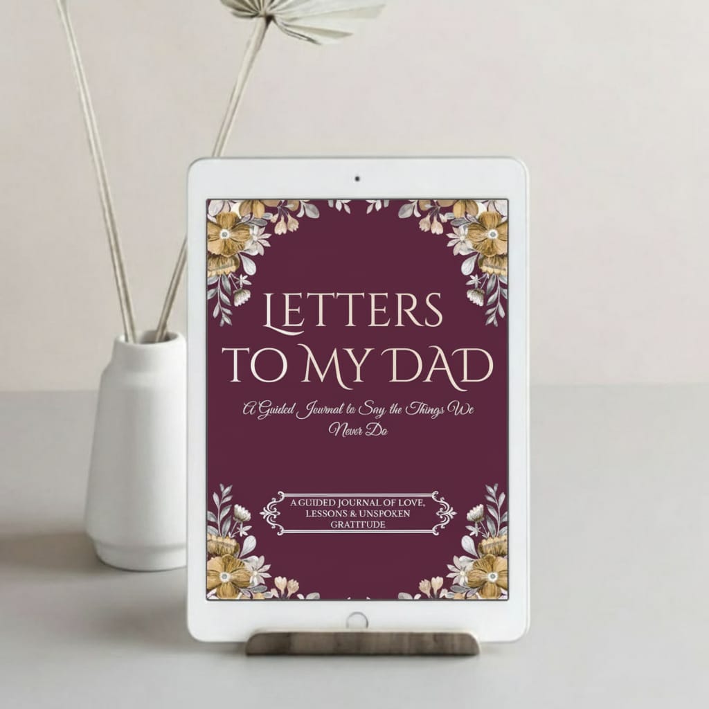 Letters to My Dad: A Guided Journal to Say The Things We Never Do With Dad (Digital) - Image 5