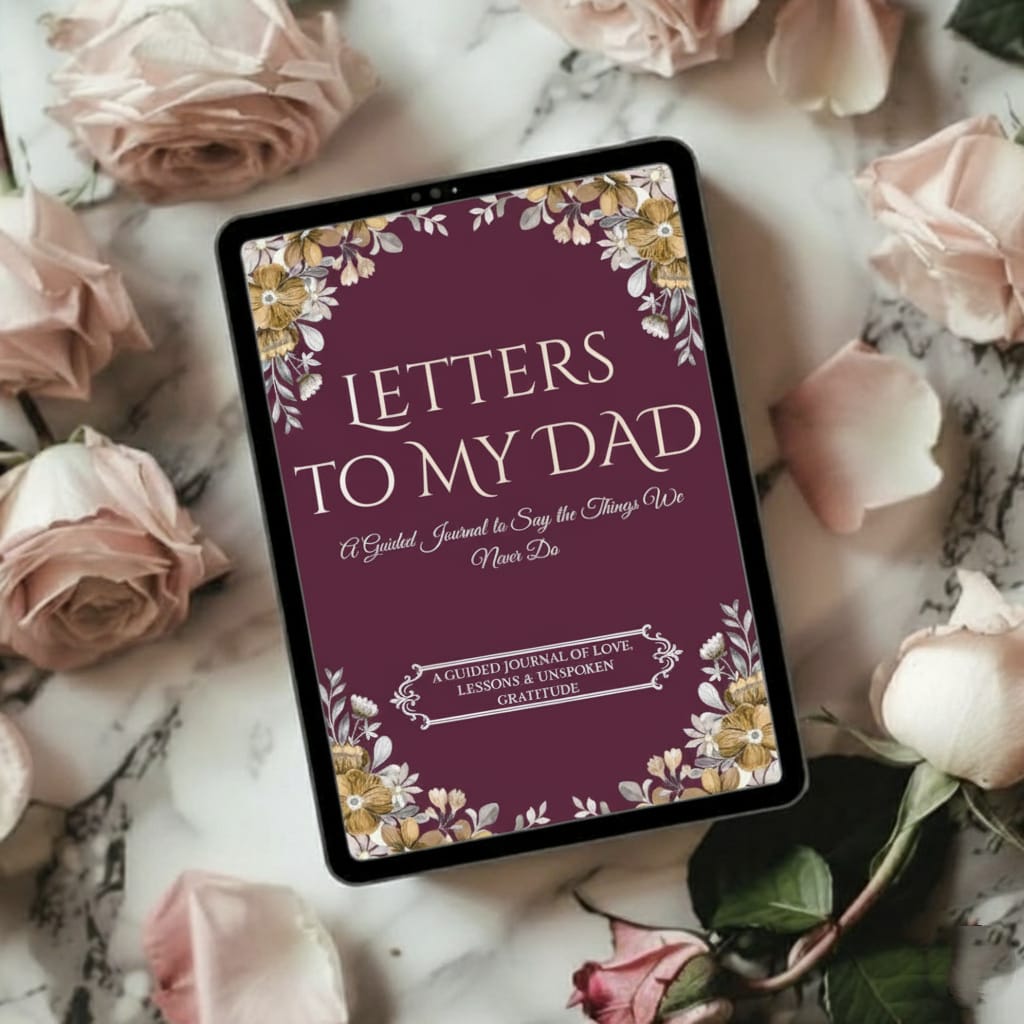 Letters to My Dad: A Guided Journal to Say The Things We Never Do With Dad (Digital) - Image 4